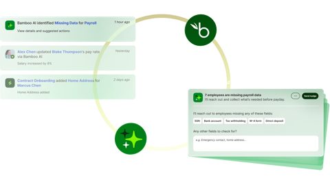 BambooHR screenshot: Retention and turnover reports