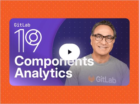 GitLab screenshot: CI/CD component catalog list